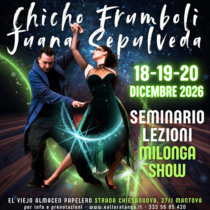 flyer image for 🌟📅 2026 Seminar with Chicho y Juana 📅🌟