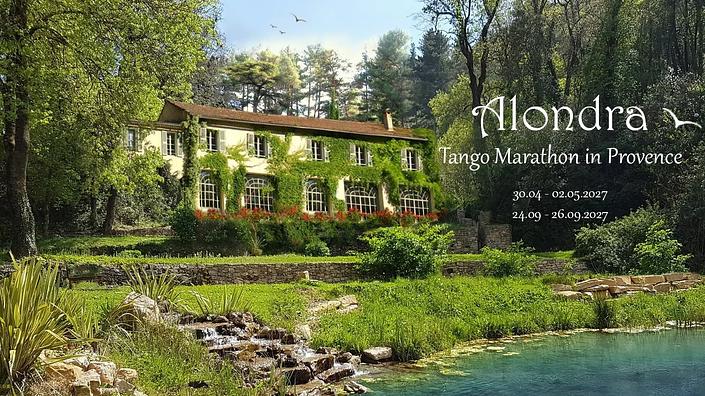 flyer image for Alondra Tango Marathon in Provence