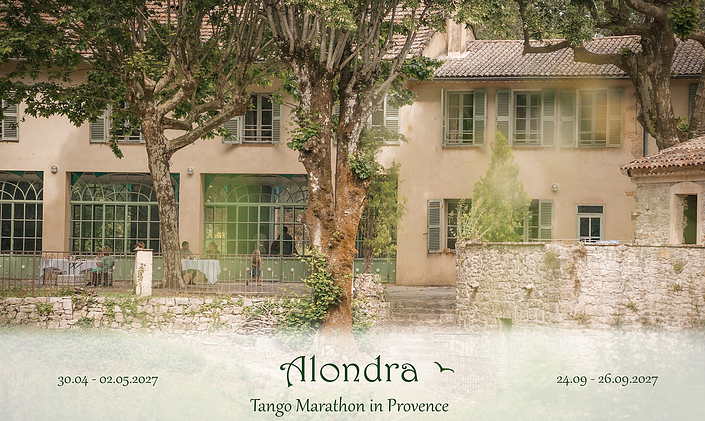 flyer image for Alondra Tango Marathon in Provence