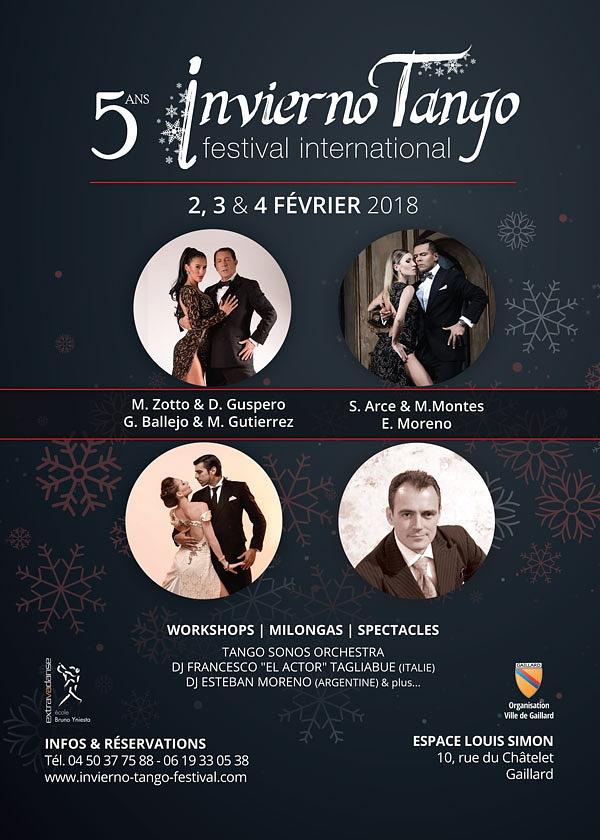 flyer image for Invierno Tango Festival