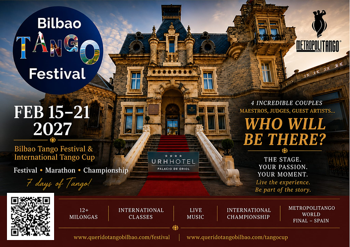 flyer image for Bilbao Tango Festival Marathon & Cup