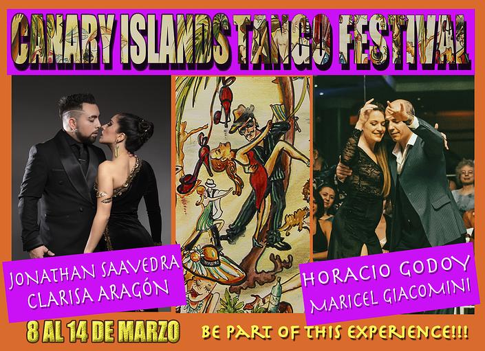flyer image for Canary Islands Tango Festival 12