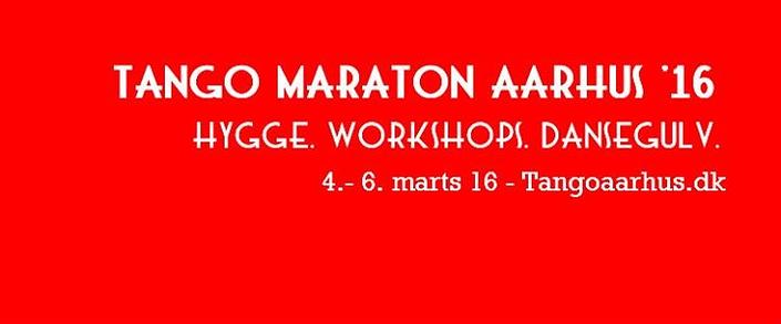 flyer image for Tango Maraton Aarhus 16