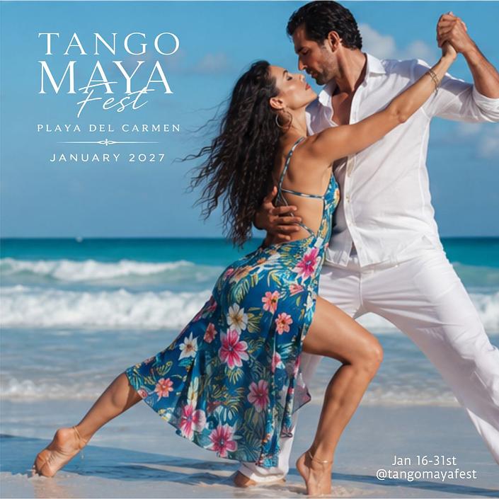 flyer image for TANGO MAYA FEST