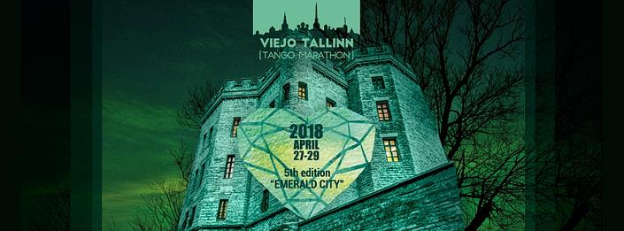 flyer image for Tango Viejo Tallinn Marathon 2018 April 27th 29th