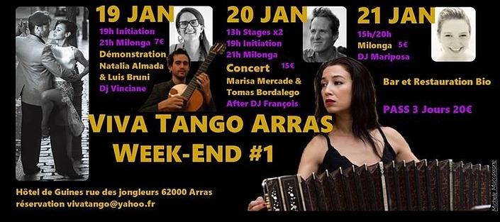 flyer image for ARRAS TANGO WEEK END