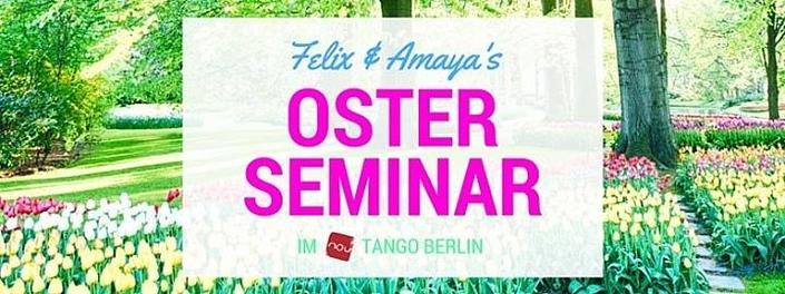 flyer image for Oster Tango Seminar