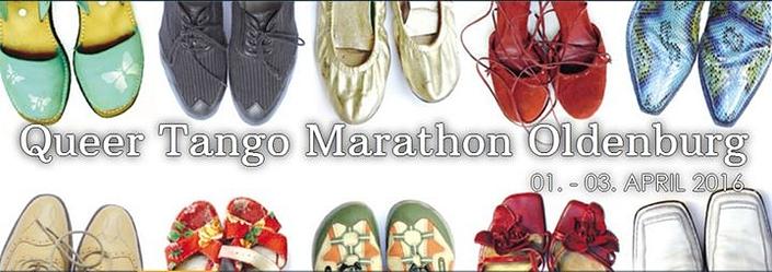 flyer image for 2 Queer Tango Marathon Oldenburg