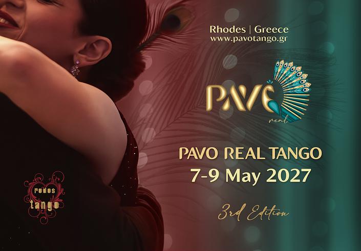 flyer image for Pavo Real Rhodes Tango Marathon | Retreat Vol.3