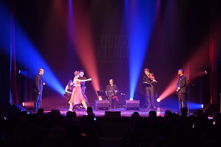 flyer image for Tango Eterno – Argentine tango show (Antwerp)