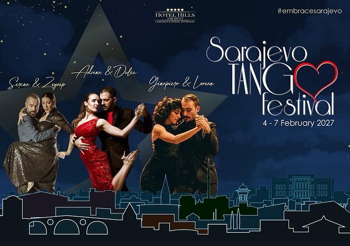 flyer image for 7th Sarajevo Tango Festival