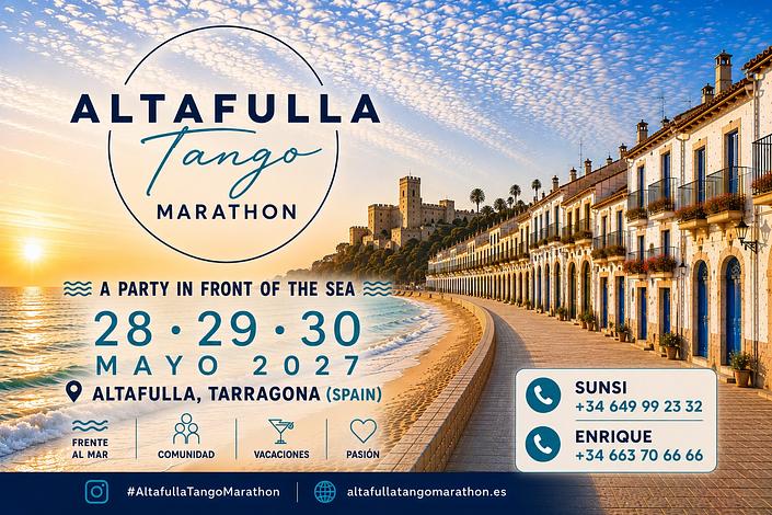 flyer image for Altafulla Tango Marathon 