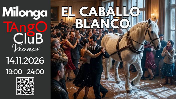 flyer image for Milonga El Caballo Blanco