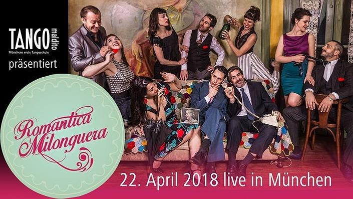 flyer image for Orquesta Romantica Milonguera live in Munich