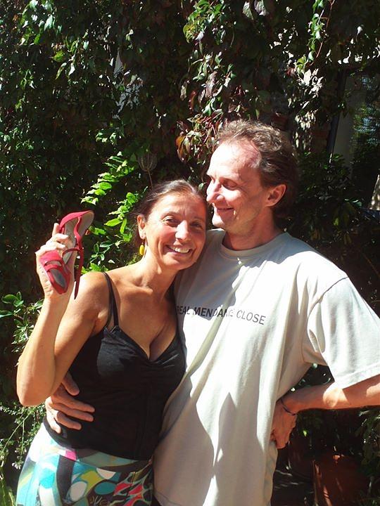 flyer image for Tango Holiday with Laura Andreas in Umbria