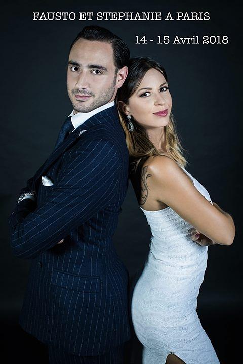 flyer image for Fausto Carpino Stephanie Fesneau Back in Paris