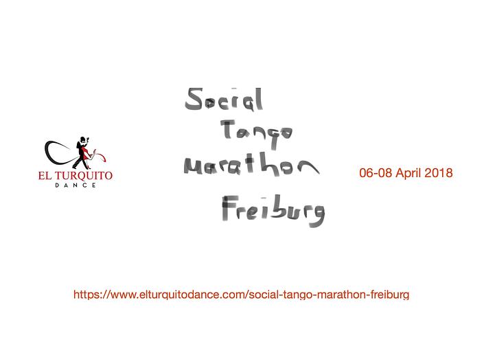 flyer image for Social Tango Marathon Freiburg