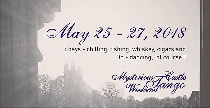 flyer image for Mysterious Castle Tango Weekend