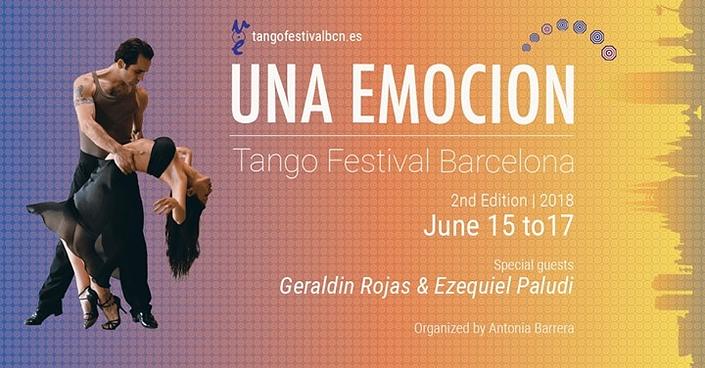 flyer image for Una Emocion Tango Festival