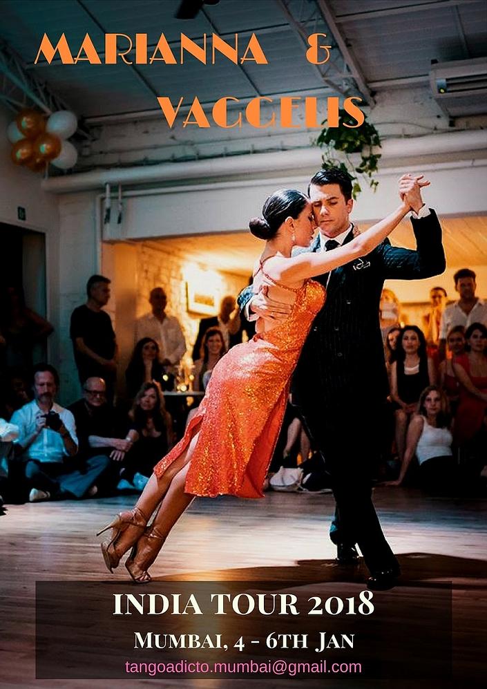 flyer image for Vaggelis and Marianna India Tour 2018