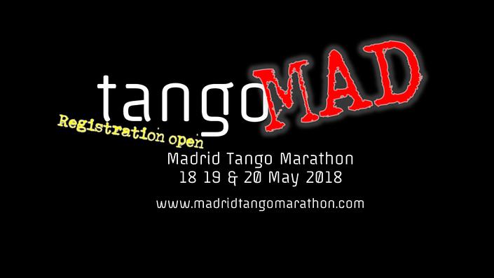 flyer image for Madrid Tango Marathon TangoMAD