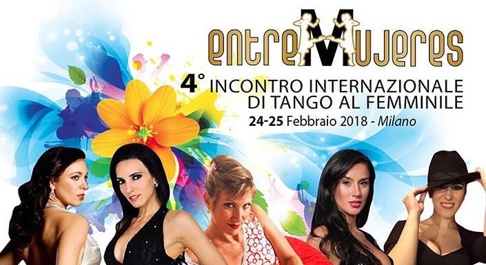 flyer image for 4 Incontro Internazionale Di Tango Al Femminile