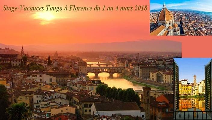 flyer image for Stage Vacances Tango a Florence