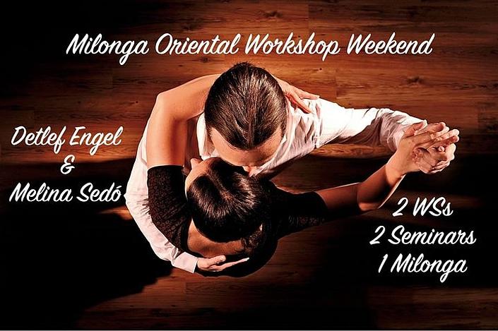 flyer image for Milonga Oriental Workshop Weekend