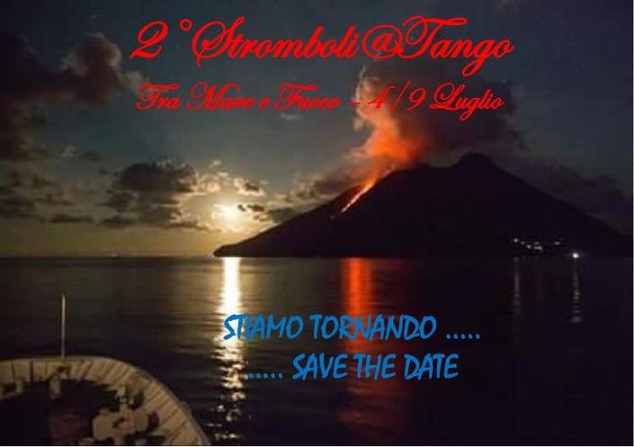 flyer image for 2ND Stromboli Tango - Tra Mare e Fuoco