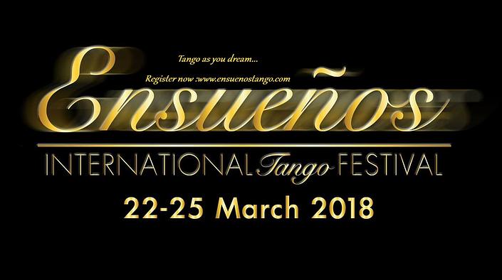 flyer image for Ensuenos international Tango Festival