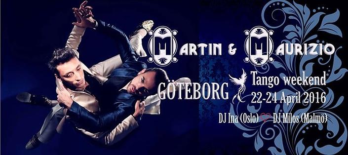 flyer image for Maldito Tango Weekend