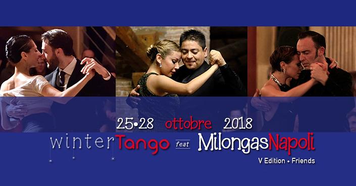 flyer image for Winter Tango feat Milongas Napoli 5ed - Friends