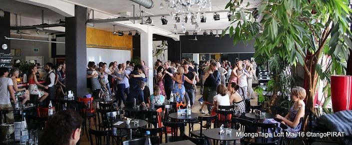 flyer image for 6th tangoloft Milonga Weekend