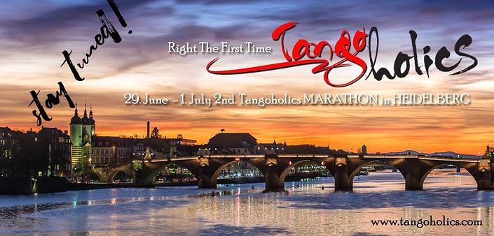 flyer image for 2nd Tangoholics Marathon 29. June - 1. July 2018