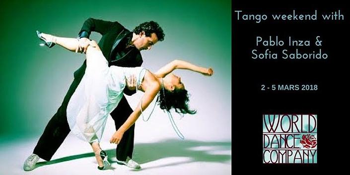flyer image for Pablo Sofia I Tango weekend