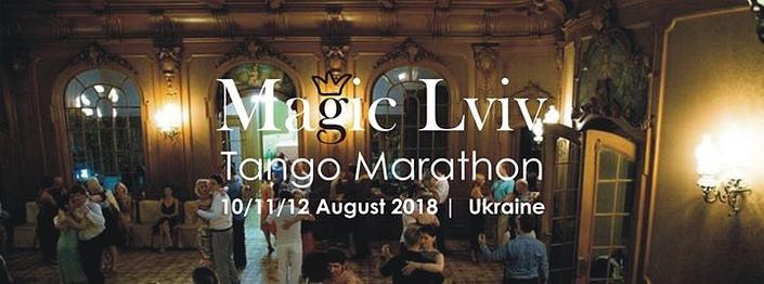 flyer image for Magic Lviv Tango Marathon Ukraine