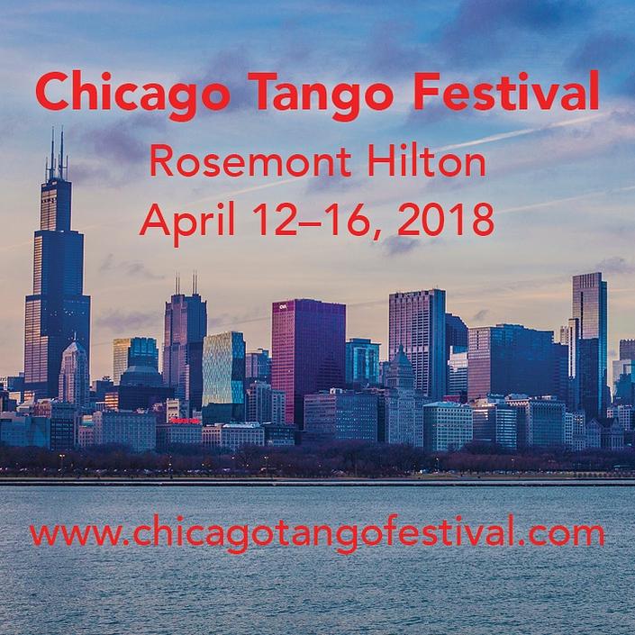 flyer image for 2018 Chicago Tango Festival