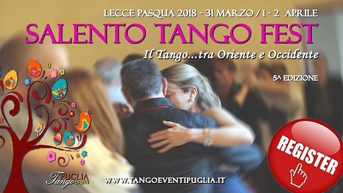 flyer image for Salento Tango Fest