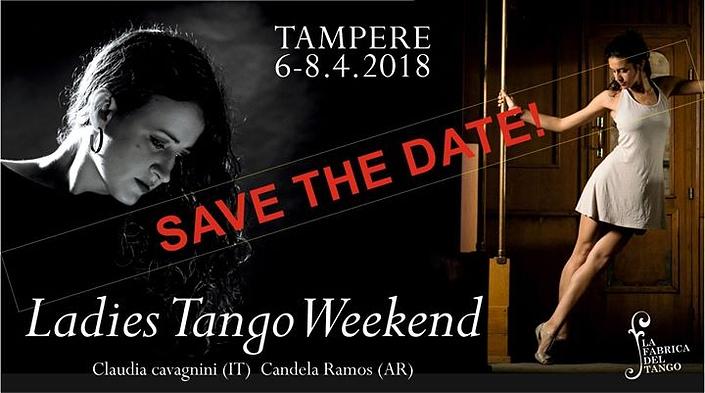 flyer image for Ladies Tango Weekend
