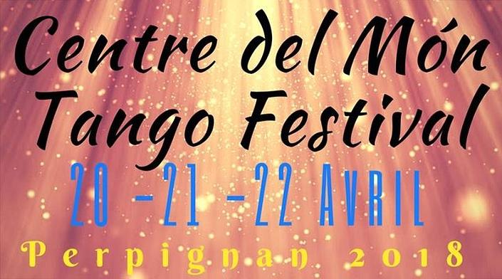 flyer image for Centre del Mon Tango Festival