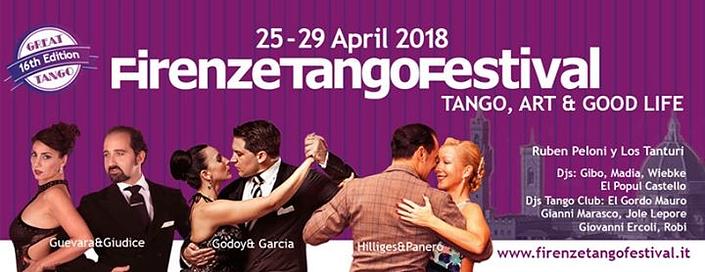 flyer image for 16 Firenze Tango Festival