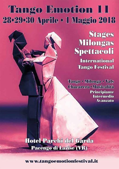 flyer image for TangoEmotion Festival