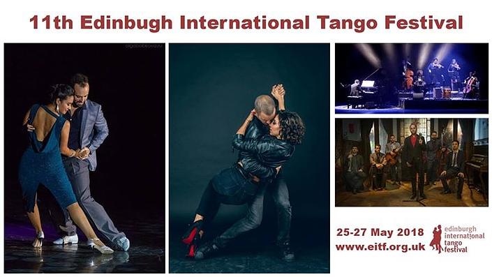 flyer image for 11th Edinburgh International Tango Festival