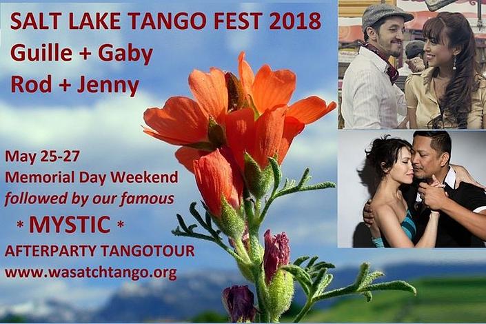 flyer image for Salt Lake Tango Fest
