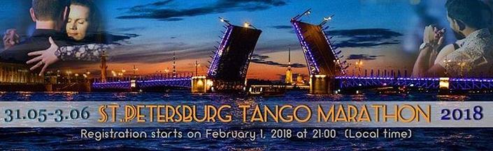 flyer image for St Petersburg Tango Marathon REGISTRATION OPEN