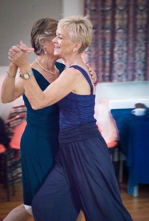 flyer image for Ladies Leading Workshop with guest teachers Tango Nomads