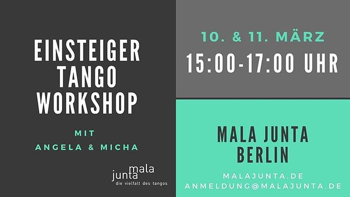 flyer image for Einsteiger Tango Workshop