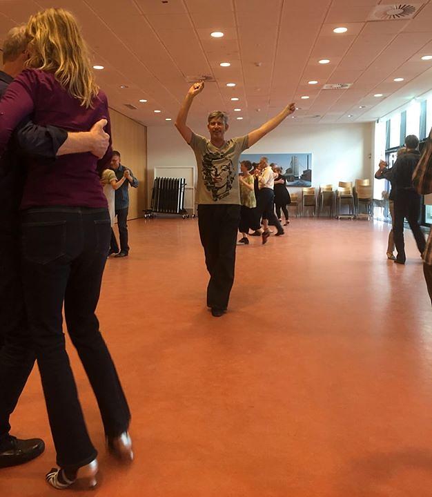 flyer image for Eric Jorissen workshops tango milonga waltz