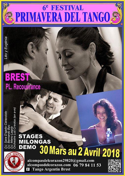 flyer image for Festival Primavera del Tango