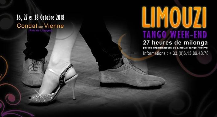 flyer image for Limouzi Tango Week End